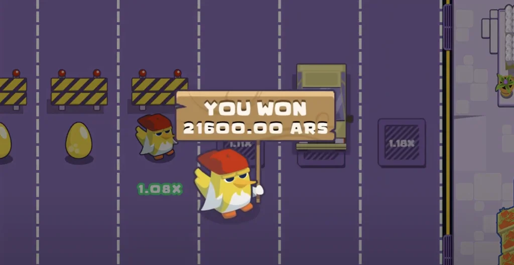Chicken Cross slot demo