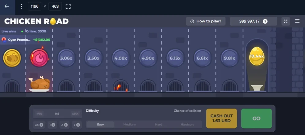 Chicken Road gameplay