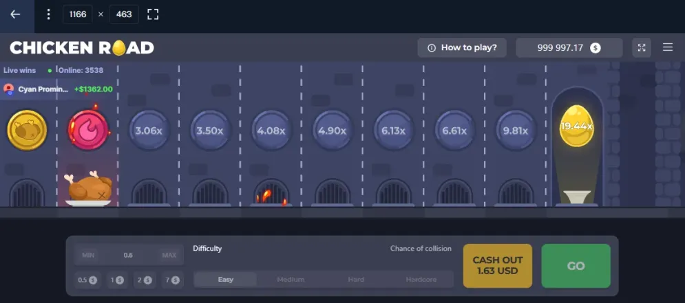 Chicken Road gameplay